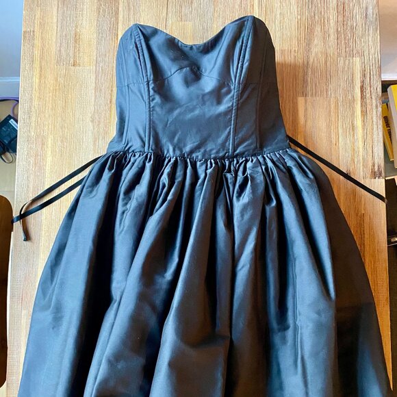 Selkie Black Swan Degas Dress - Strapless Balletcore - Picture 7 of 9